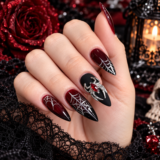Vampire Romance Luxury Press-On Nails Set