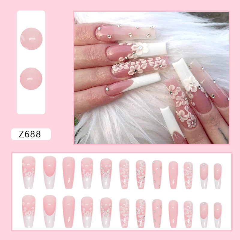 Pink press on nails size and measurement guide for the perfect fit