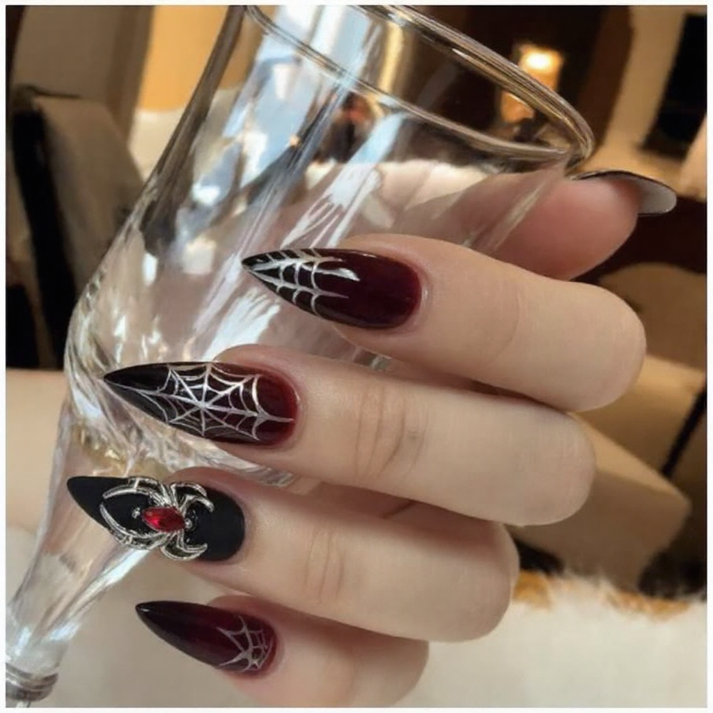Vampire Romance Luxury Press-On Nails Set