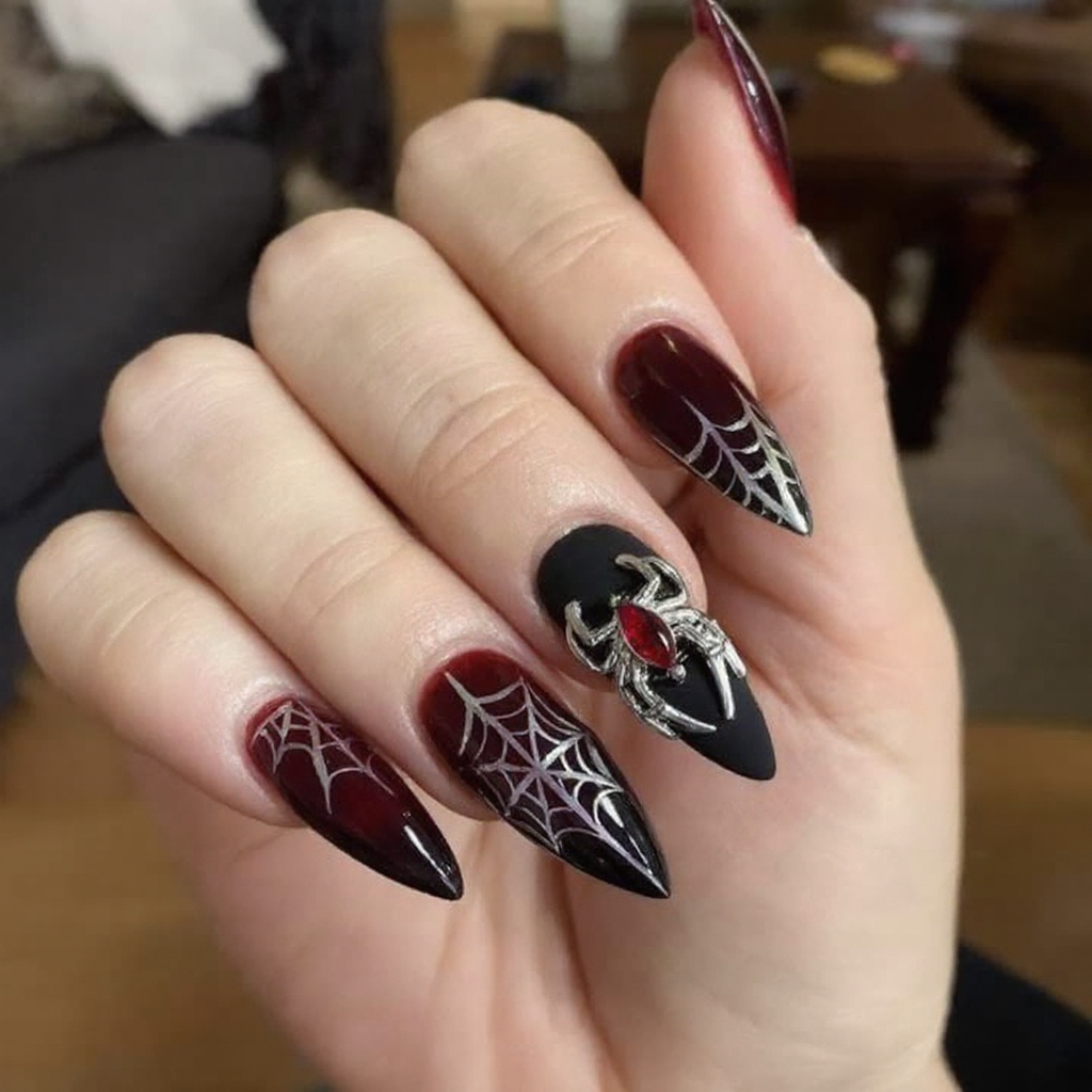 Vampire Romance Luxury Press-On Nails Set