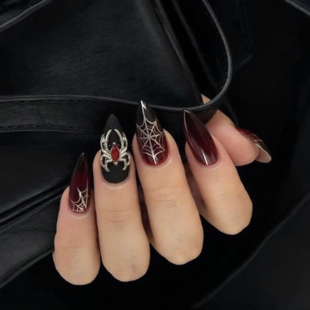Vampire Romance Luxury Press-On Nails Set