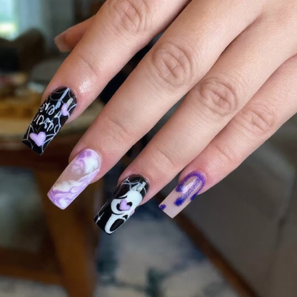 Gothic Witchcraft Luxury Press-On Nails Set