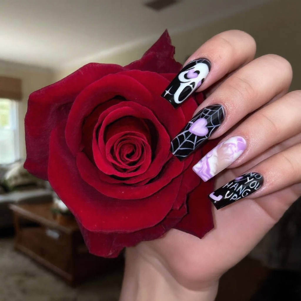 Gothic Witchcraft Luxury Press-On Nails Set
