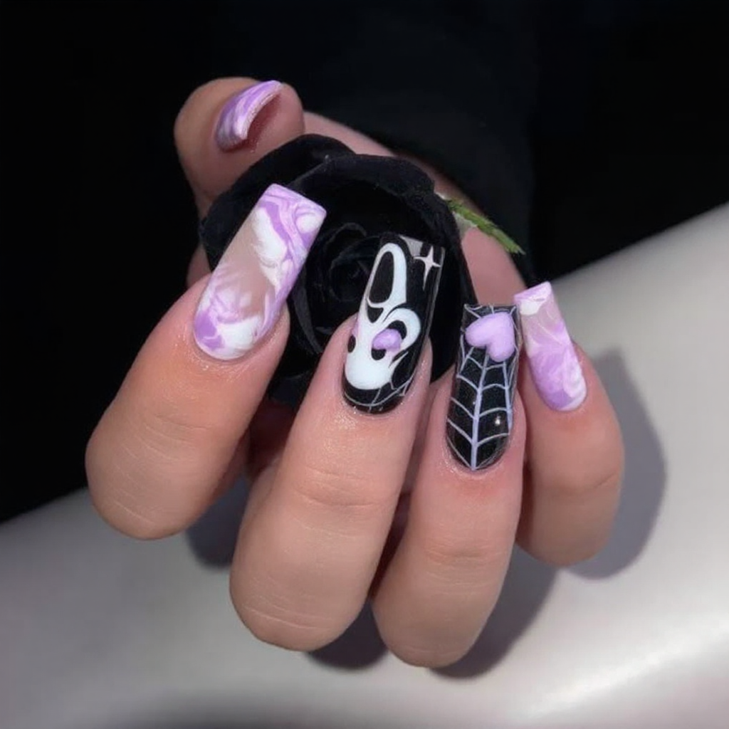 Gothic Witchcraft Luxury Press-On Nails Set