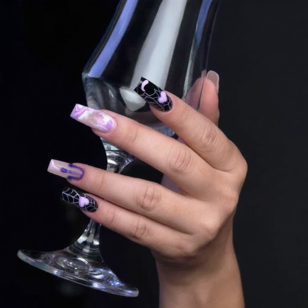 Gothic Witchcraft Luxury Press-On Nails Set