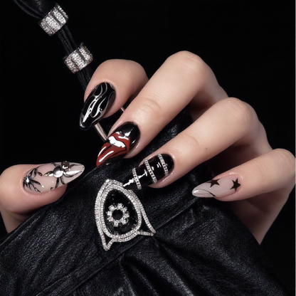 Venom Kiss Gothic Press-On Nails
